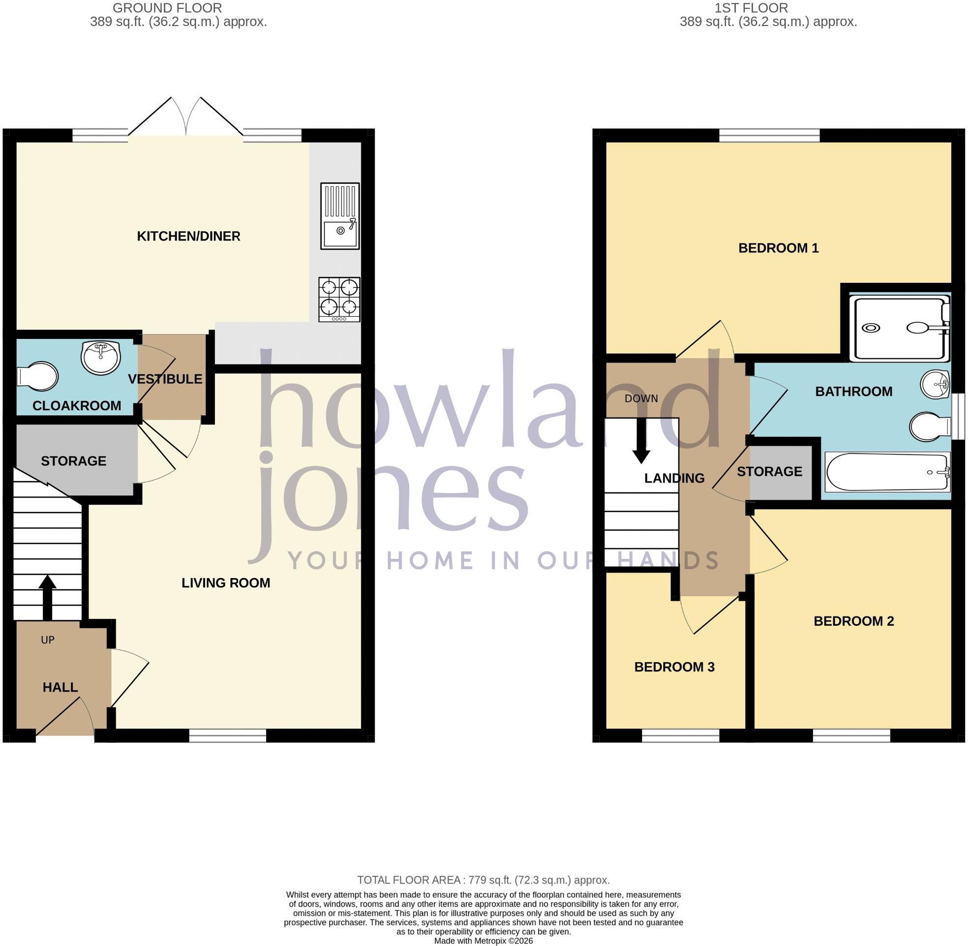 Catlow Street, Hugglescote floorplan