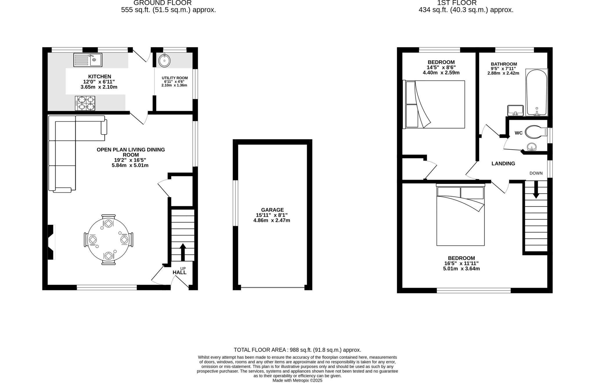 Leigh Avenue, Knutsford floorplan