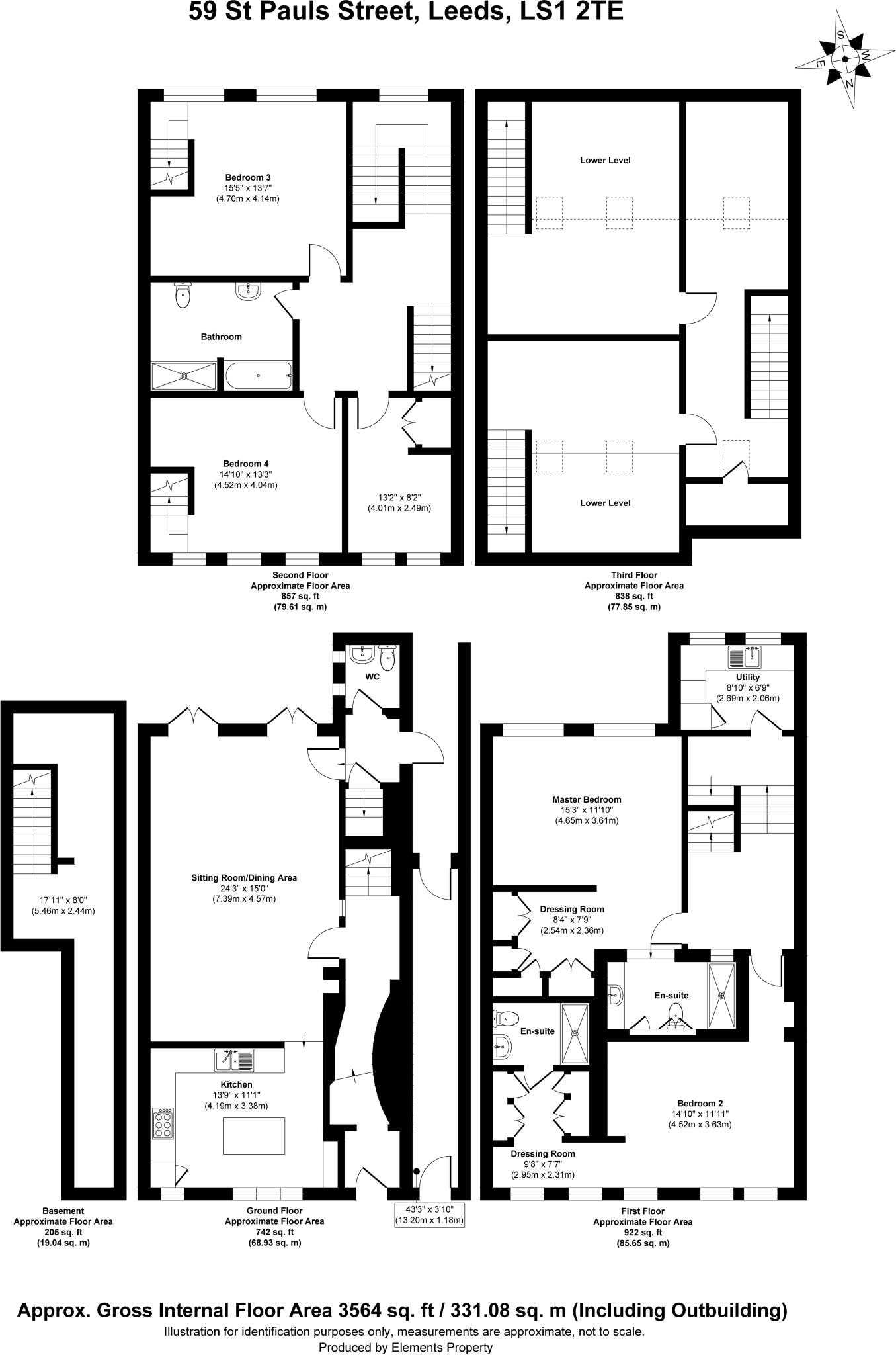 St Paul's Street, LS1 floorplan