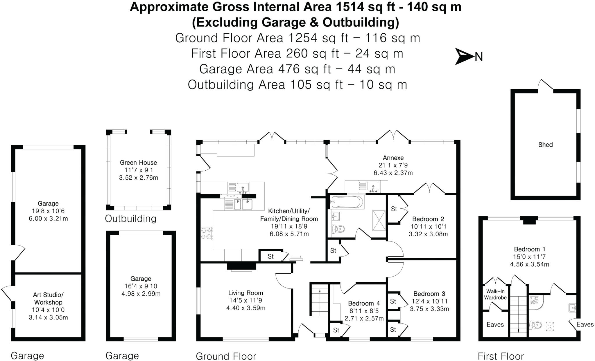 Telegraph Lane, Four Marks, Alton, Hampshire floorplan
