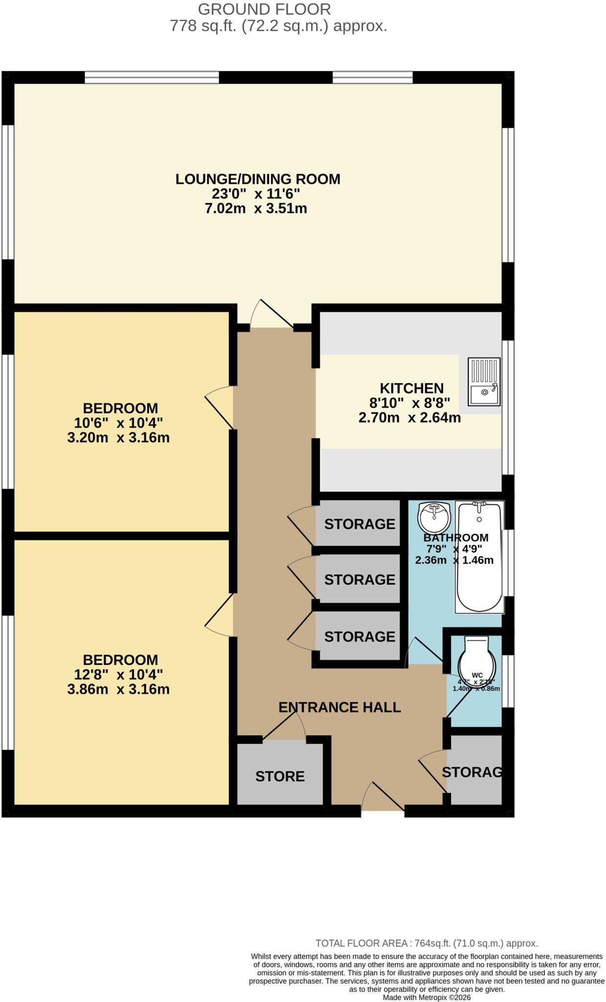 Weston Close, Shifnal, TF11 floorplan