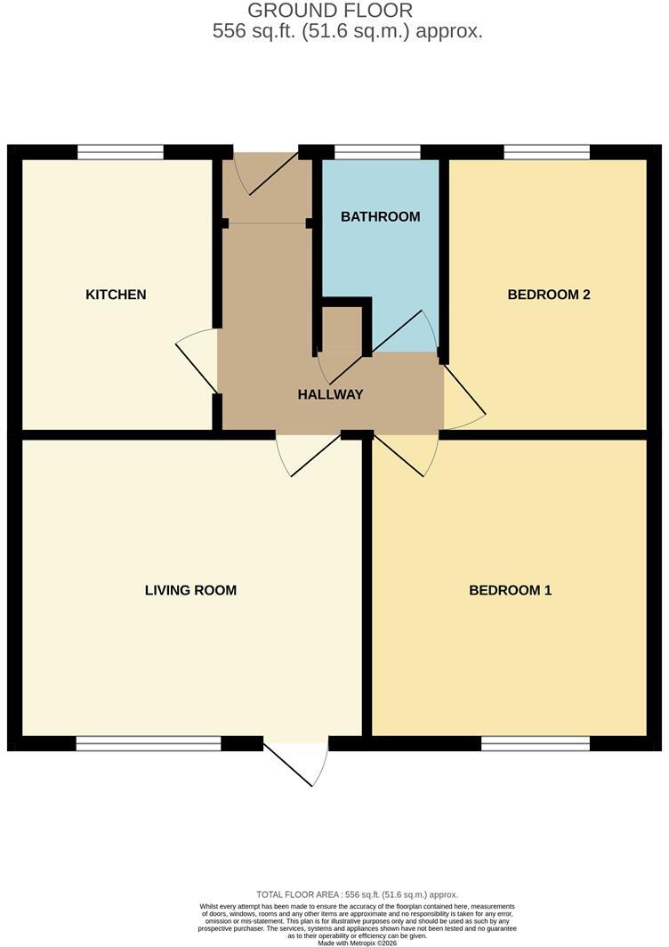 13, Beech Bank, Bideford floorplan