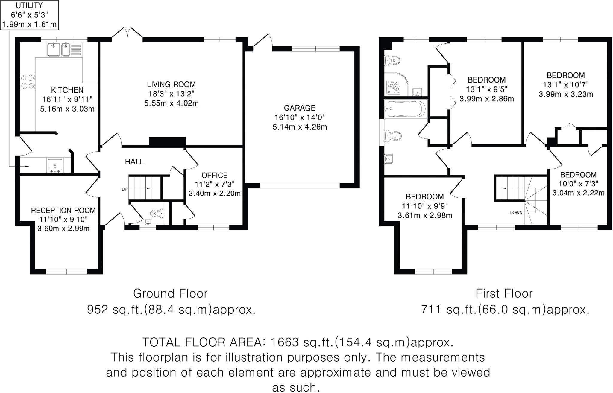 Scotts View, Welwyn Garden City, AL8 floorplan