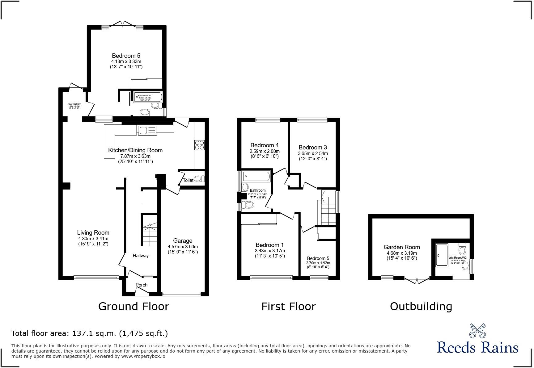 Firs Road, Sale, Greater Manchester, M33 floorplan
