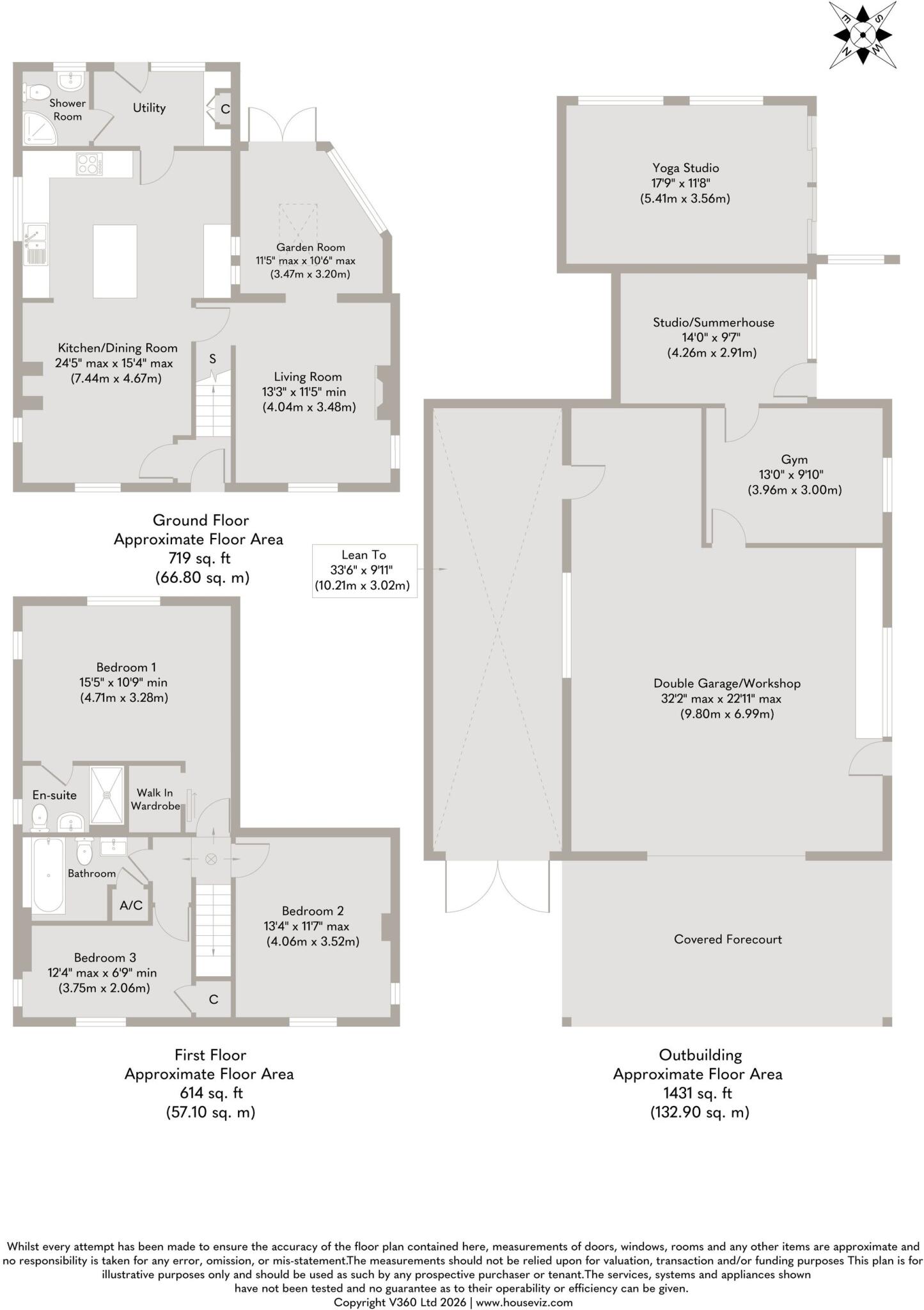 Country Cottage with Open-Field Views in Clenchwarton floorplan