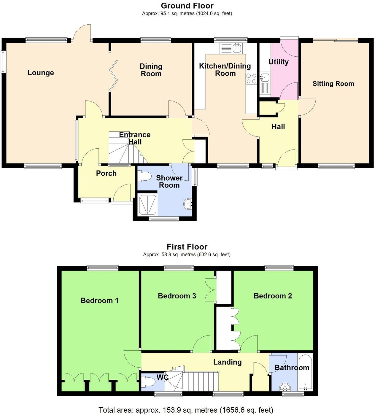 Brothertoft Road, Boston, PE21 floorplan