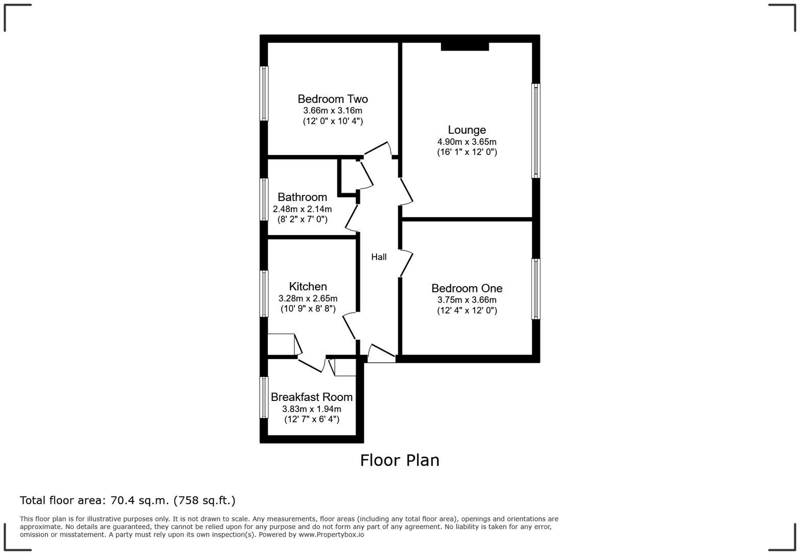 Meadway Court, The Boulevard, Worthing floorplan
