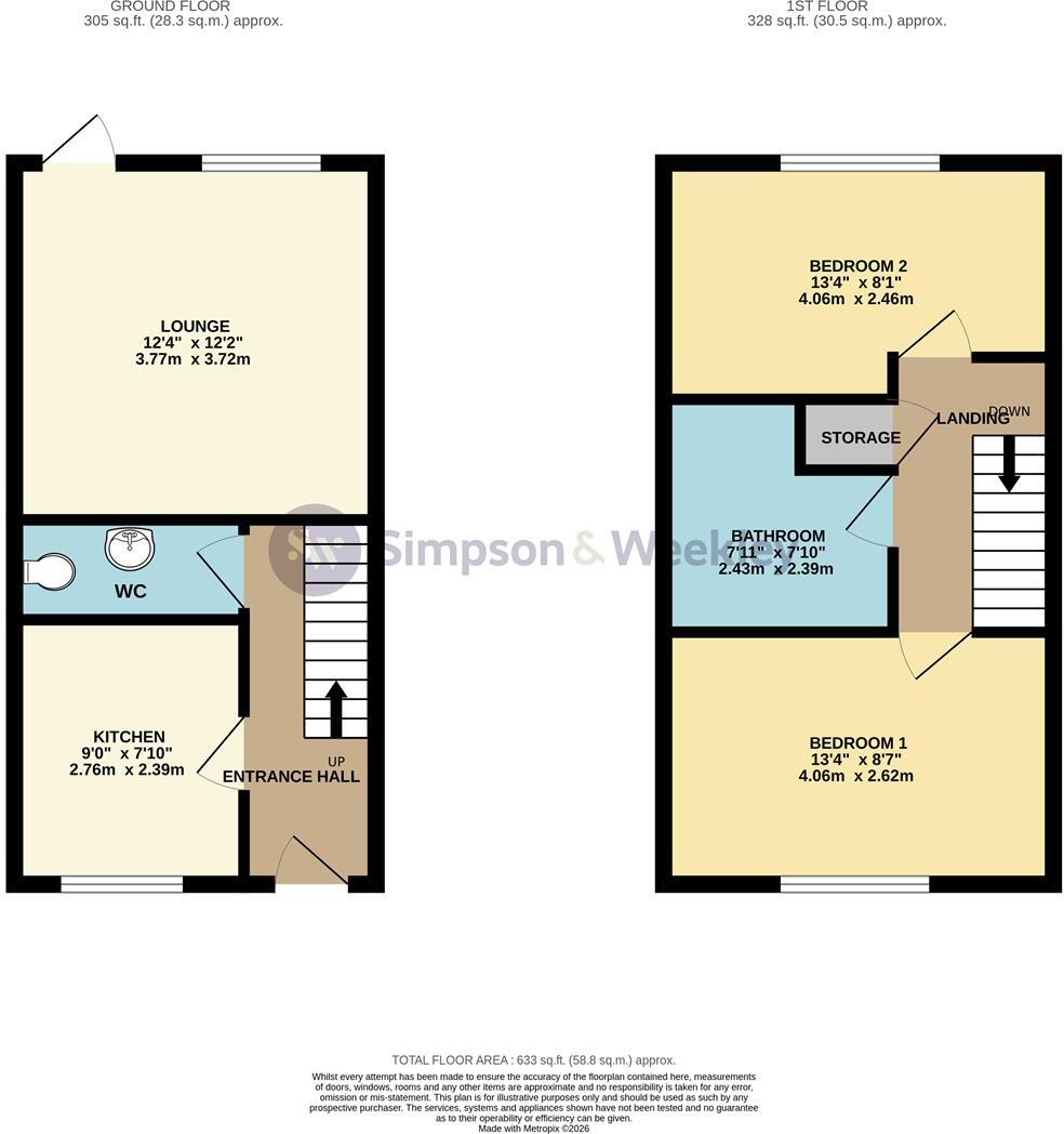 NN8 Patriot Grove, Wellingborough floorplan