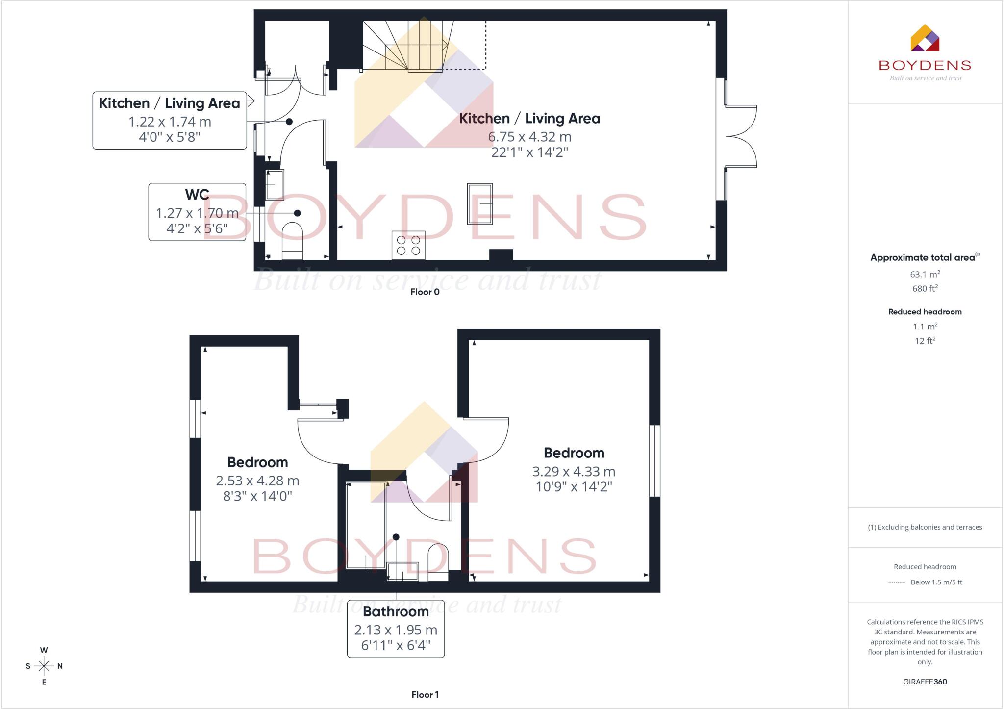 Blackthorn Avenue, Kirby Cross floorplan