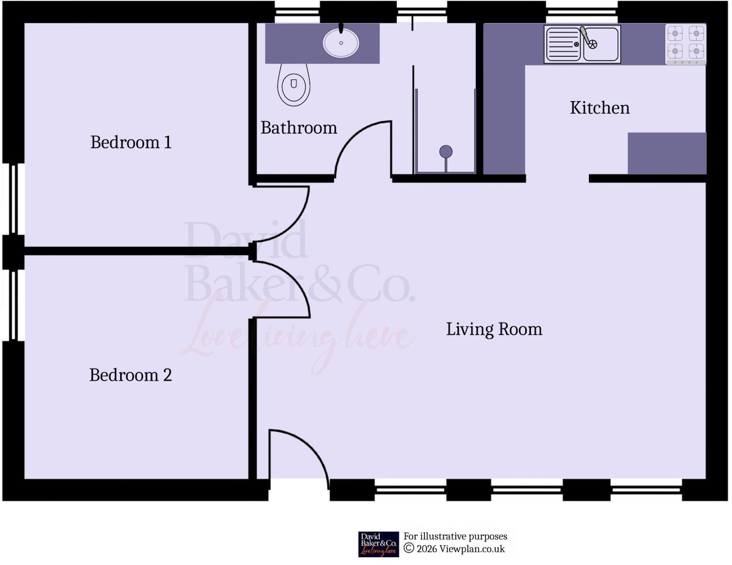 Fort Road, Penarth floorplan