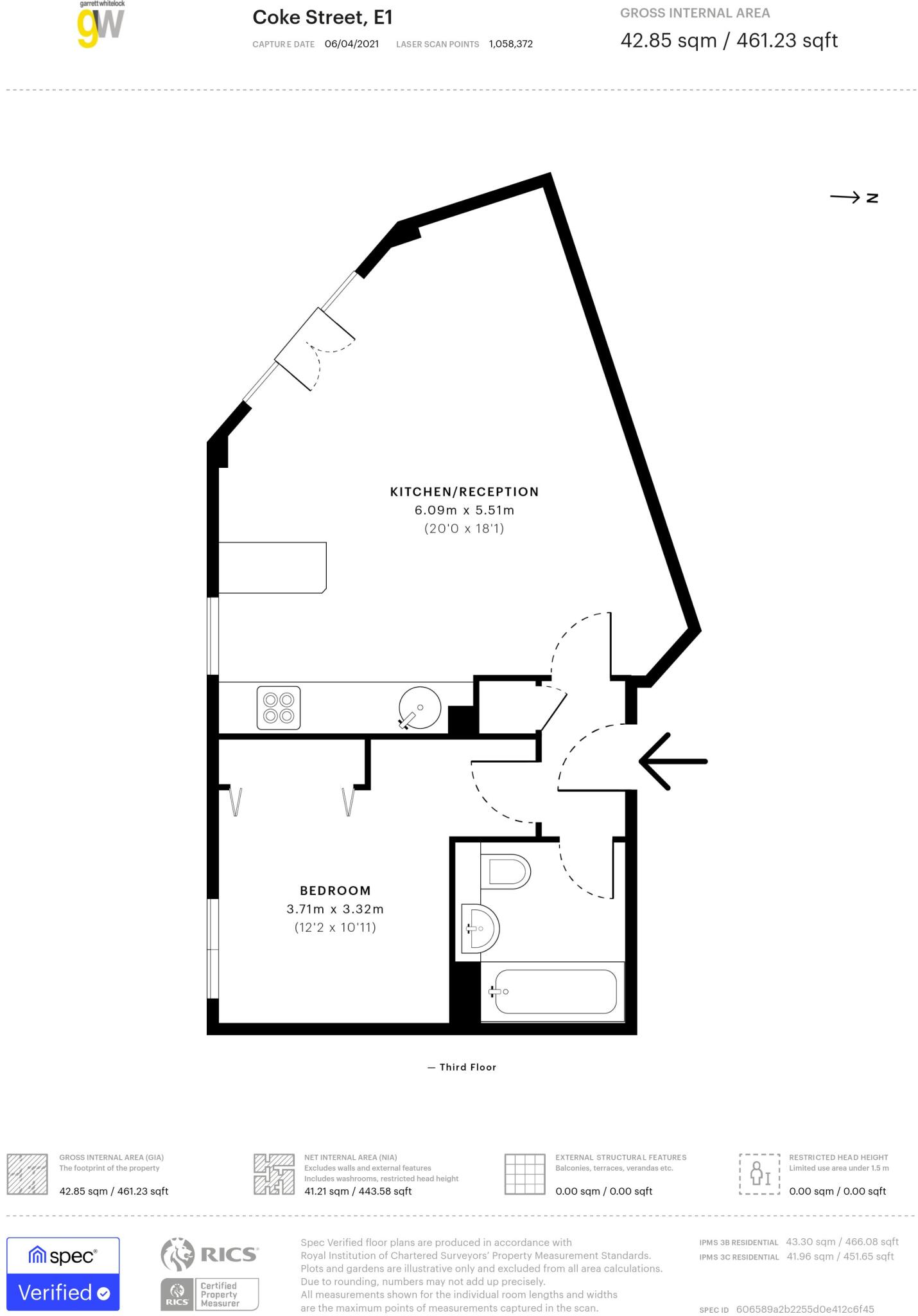 Aldgate Triangle, London floorplan