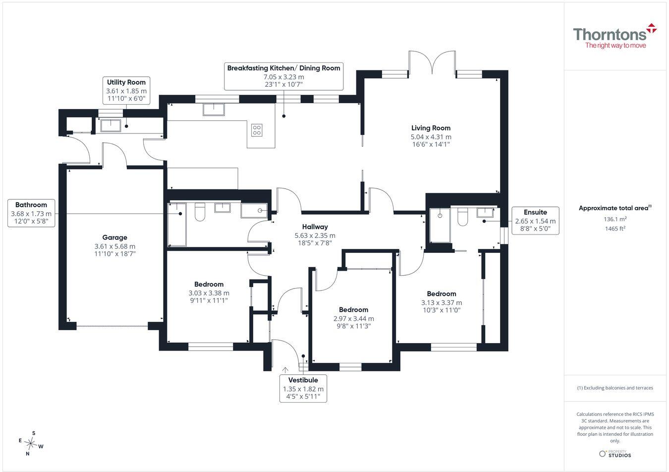 Beech Avenue, Johnshaven, Johnshaven, DD10 floorplan