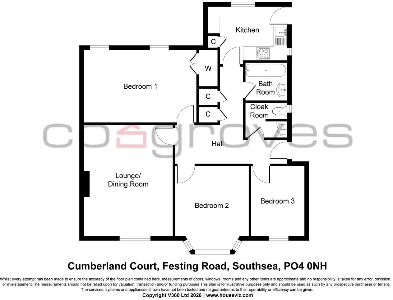 Festing Road, Southsea floorplan