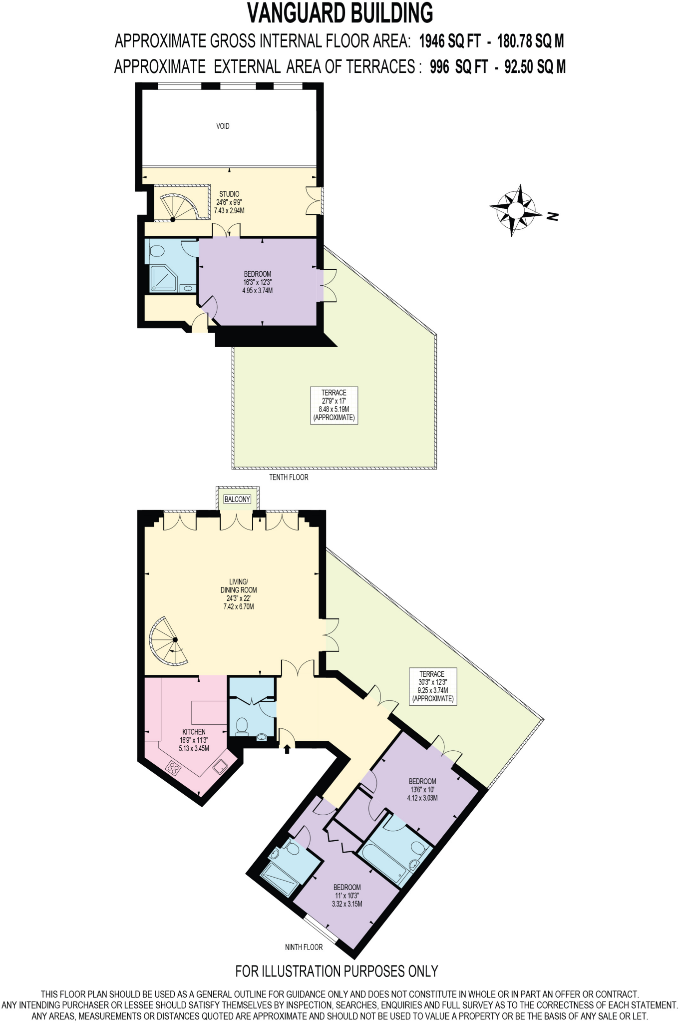 Vanguard Building, 18 Westferry Road, London, E14. floorplan