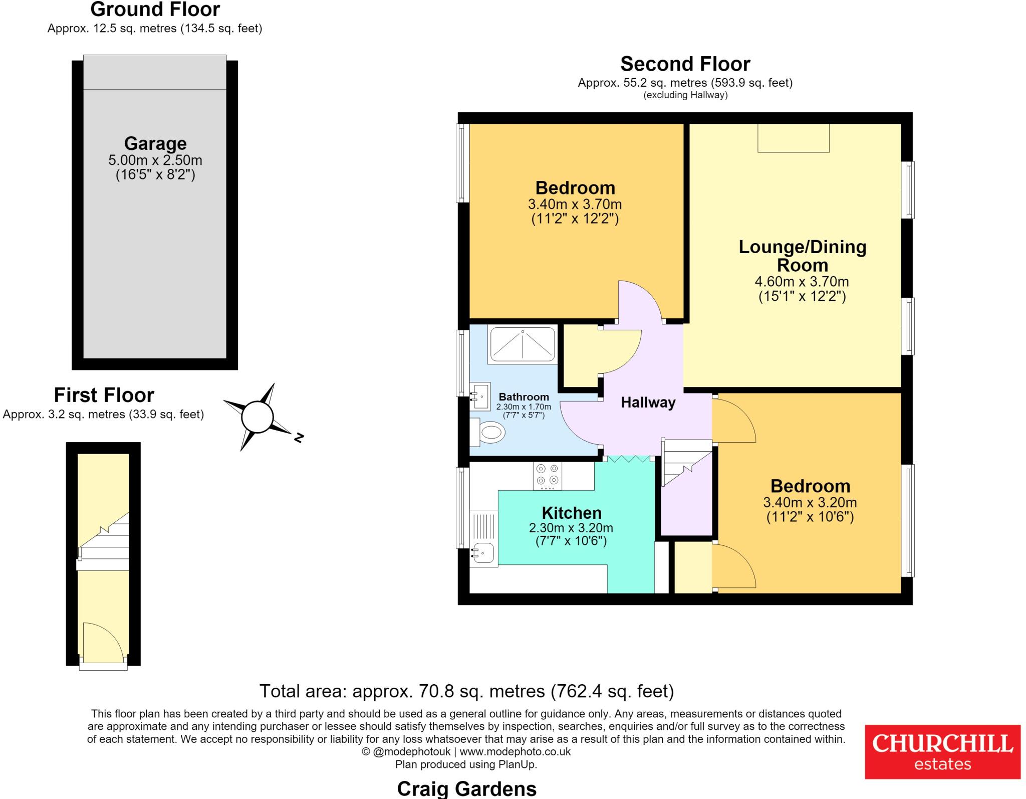 Craig Gardens, South Woodford, Redbridge, London floorplan