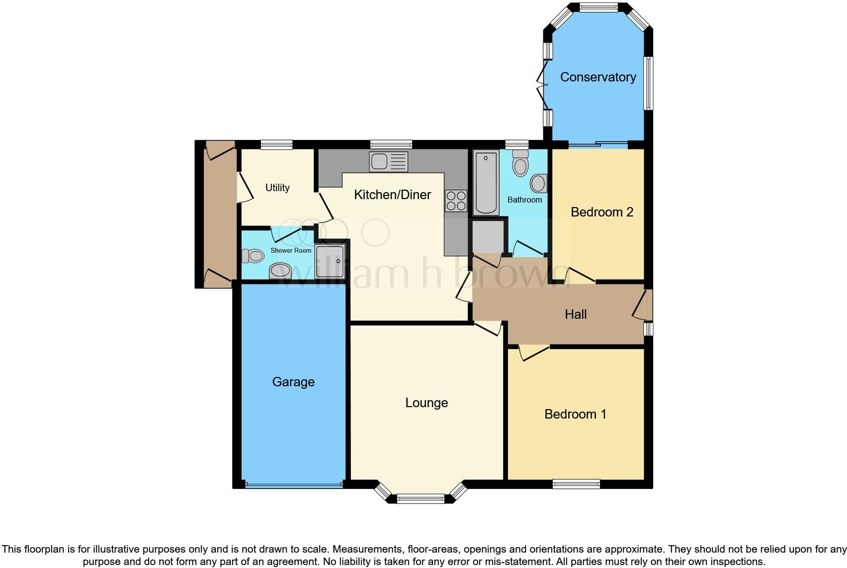 The Sidings, Long Sutton, Spalding floorplan