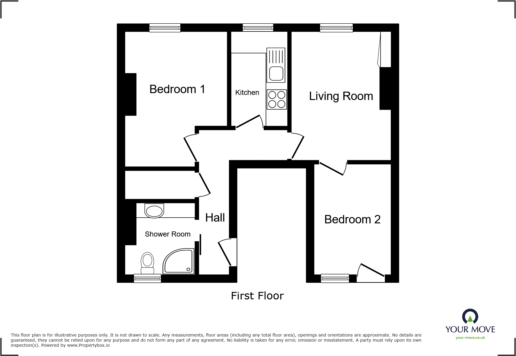 Sandwith, Whitehaven, Cumbria, CA28 floorplan