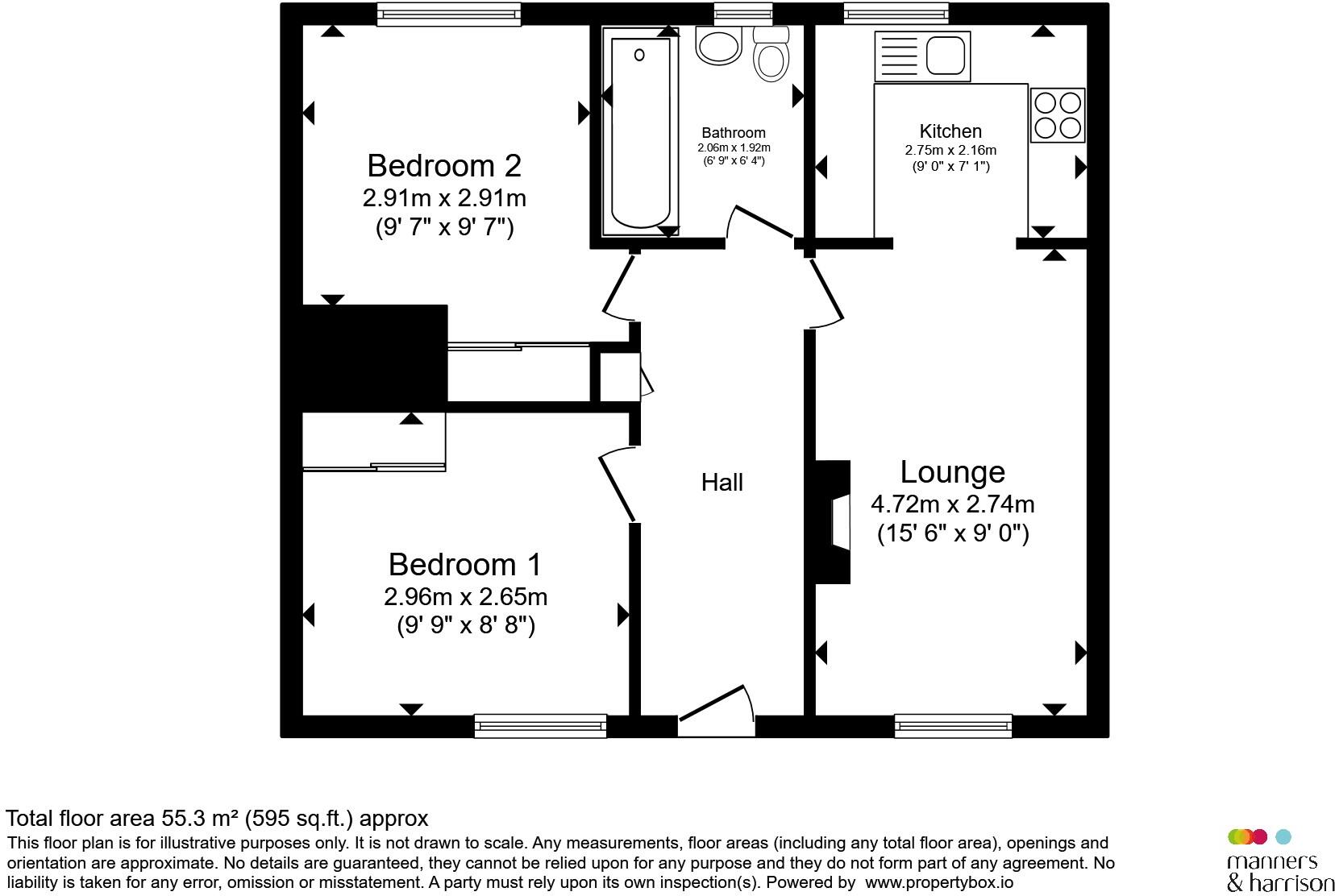 Rosemoor Close, Marton-In-Cleveland, Middlesbrough floorplan