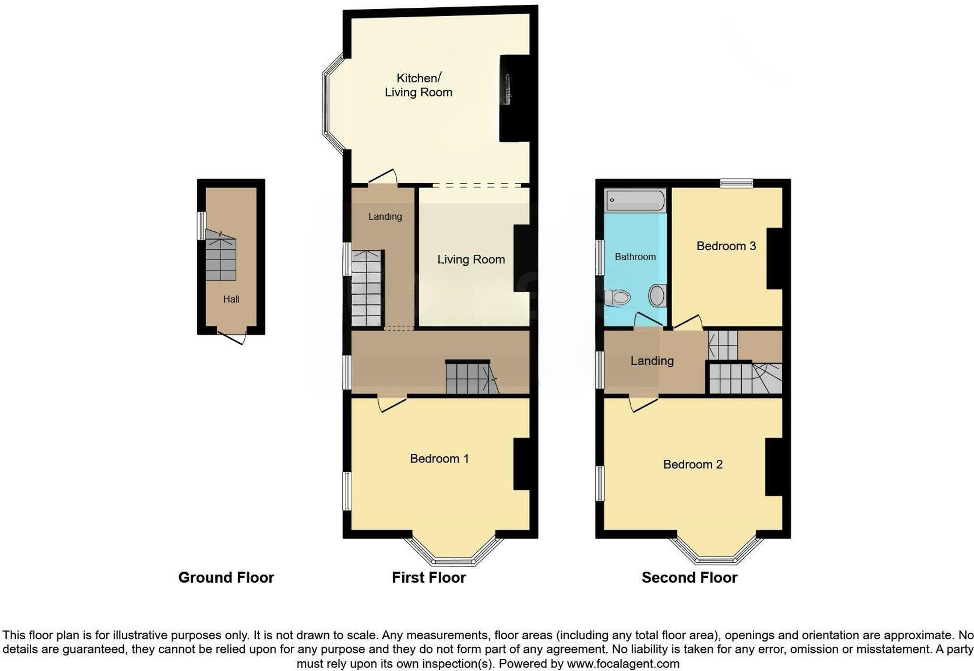 Magdalen Road, Exeter, EX2 floorplan