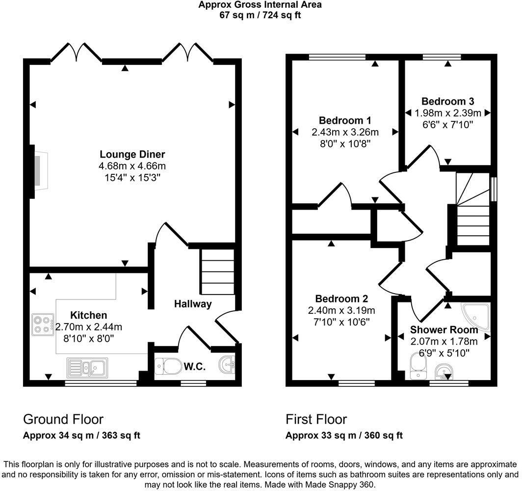 Honeyborough Grove, Neyland, Milford Haven floorplan