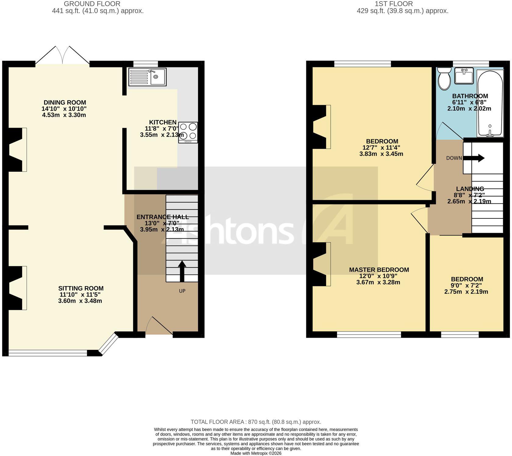 Willis Street, Warrington, WA1 floorplan