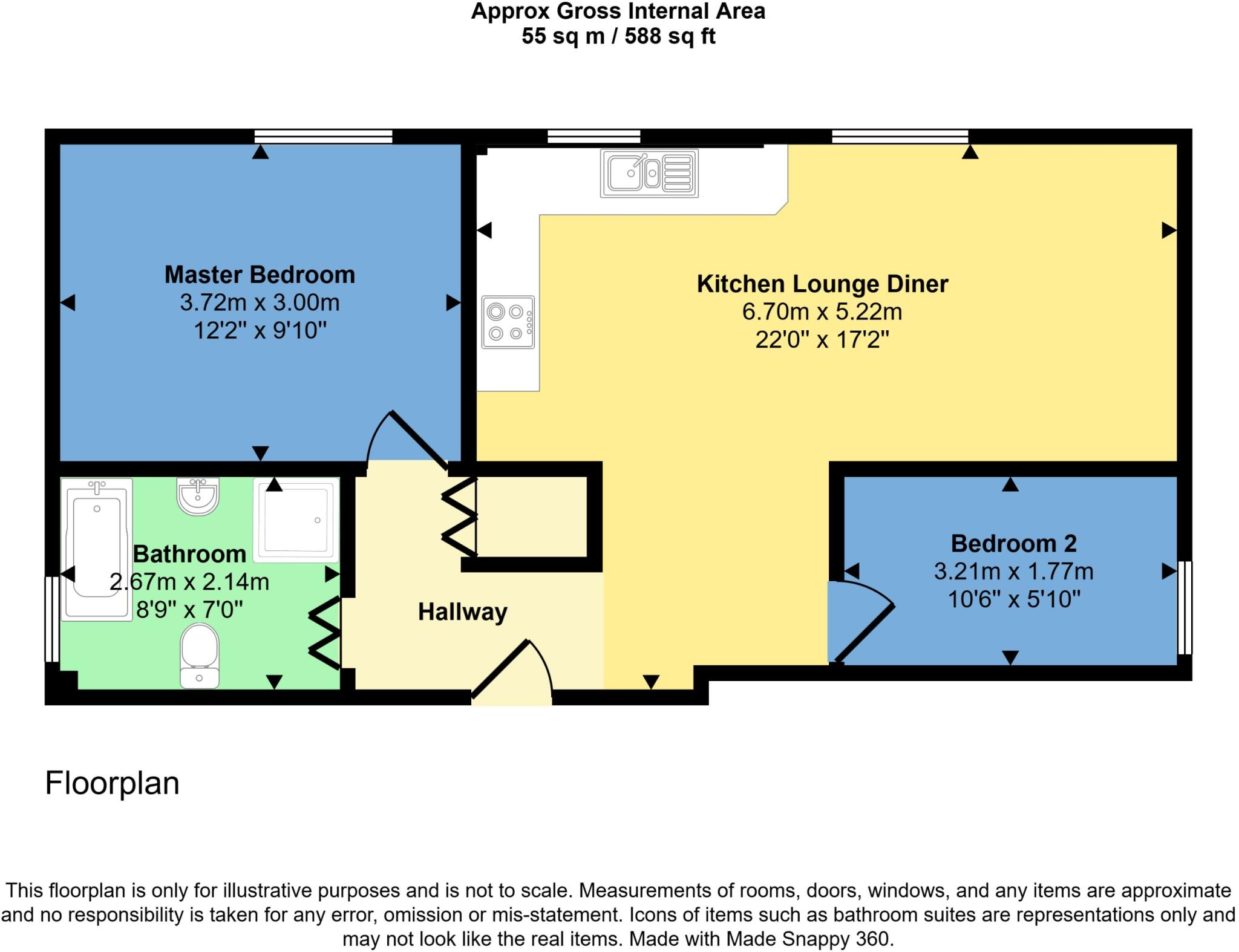 Buttons Yard, Warminster, BA12 floorplan