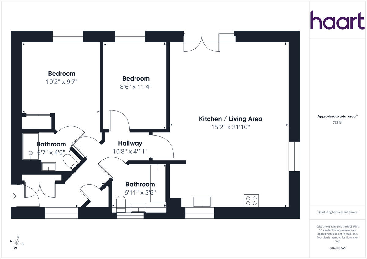 Somerset Walk, Milton Keynes floorplan