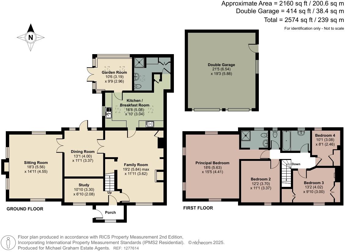 Calvert Cottages, Calvert Road, Steeple Claydon, Buckinghamshire, MK18 floorplan
