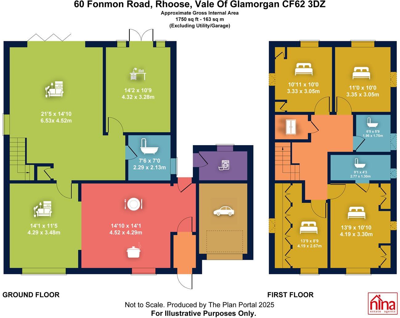 Fonmon Road, Rhoose floorplan