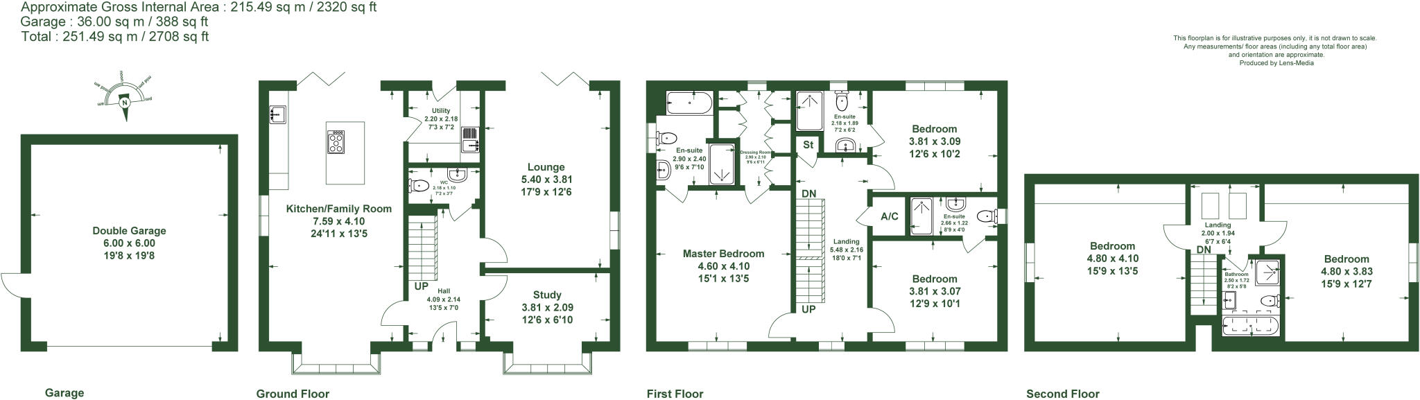 Fallow Avenue, Poulton-le-Fylde, Lancashire floorplan