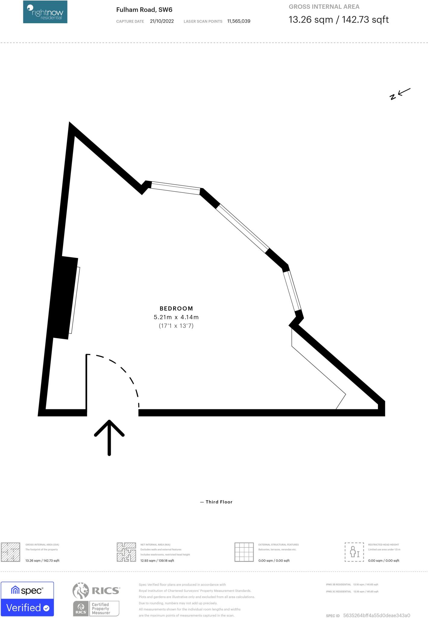 Fulham Road, London, SW6 floorplan