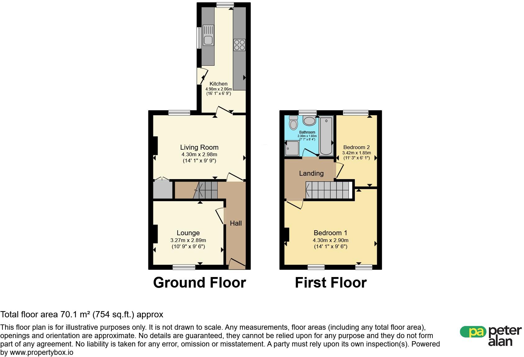 Bromsgrove Street, Cardiff floorplan