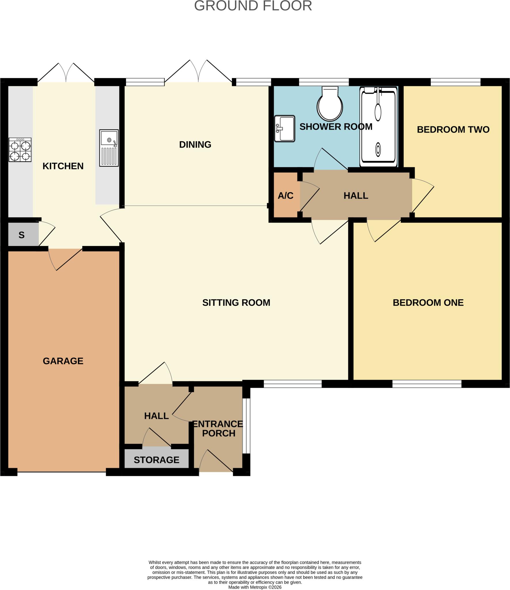 Freshwood Drive, Yateley floorplan