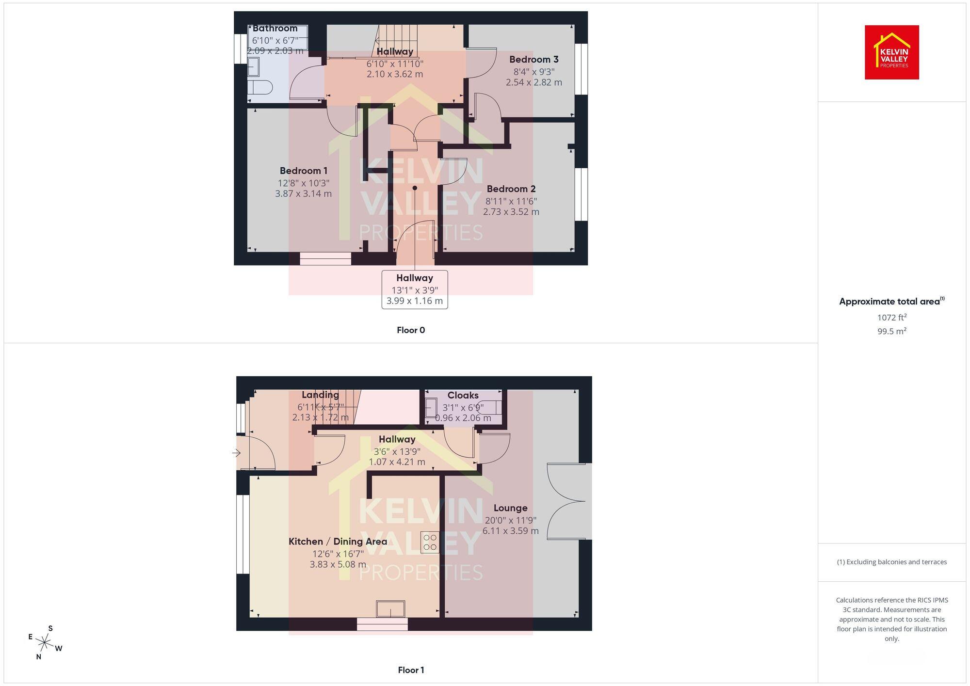 Hillside, Croy, G65 floorplan