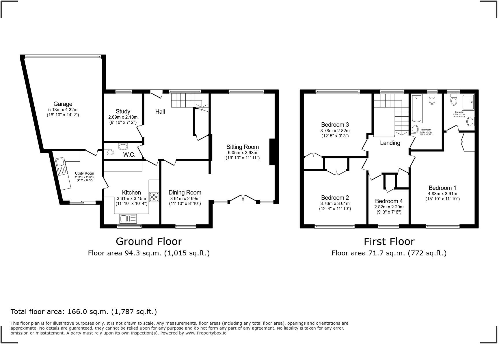 Wards Road, Hatherley, Cheltenham floorplan