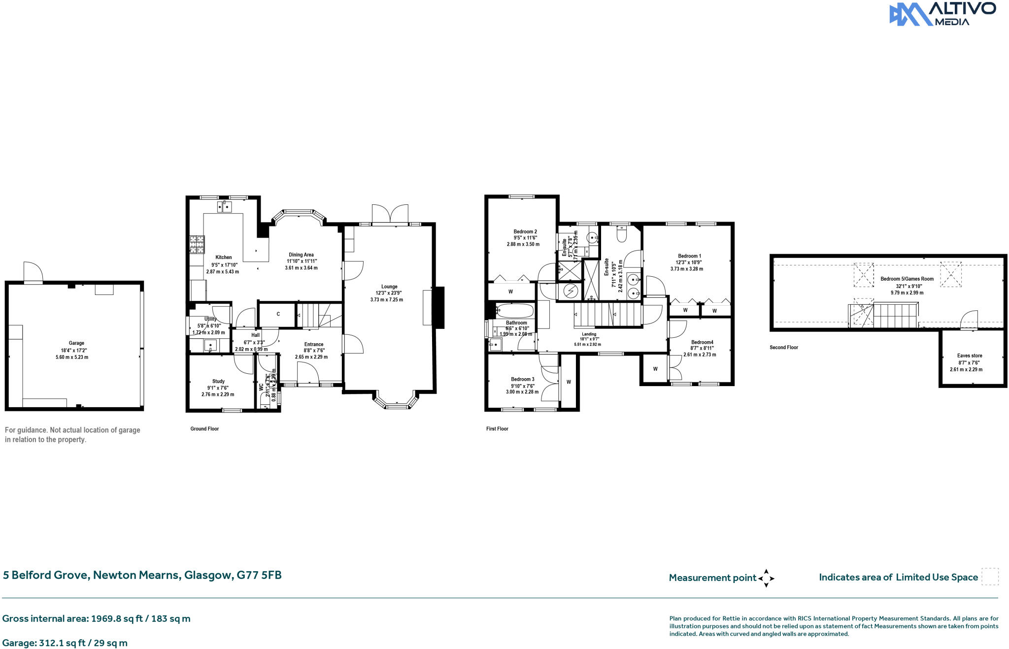 Belford Grove, Newton Mearns, Glasgow, East Renfrewshire floorplan
