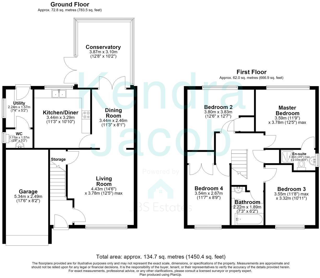 Samian Close, Worksop floorplan