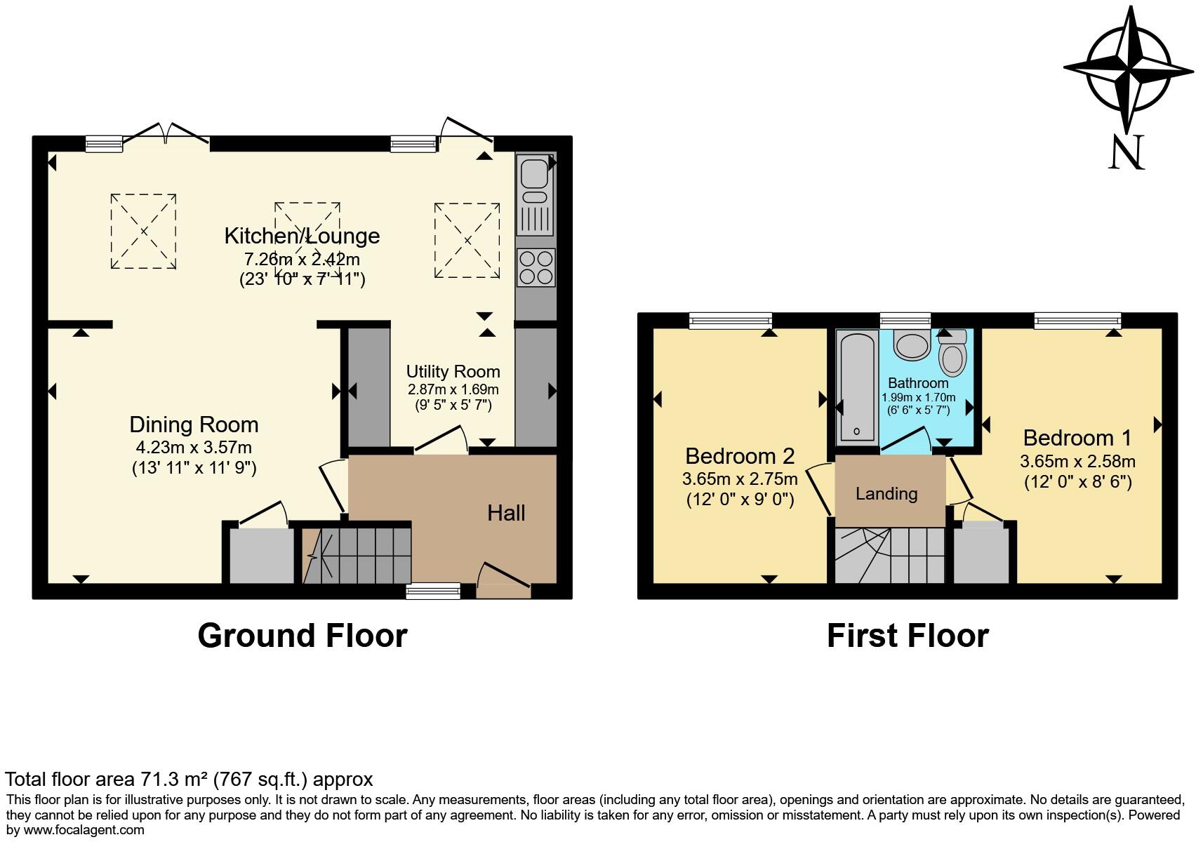 Stirling Way, Skellingthorpe, LN6 floorplan