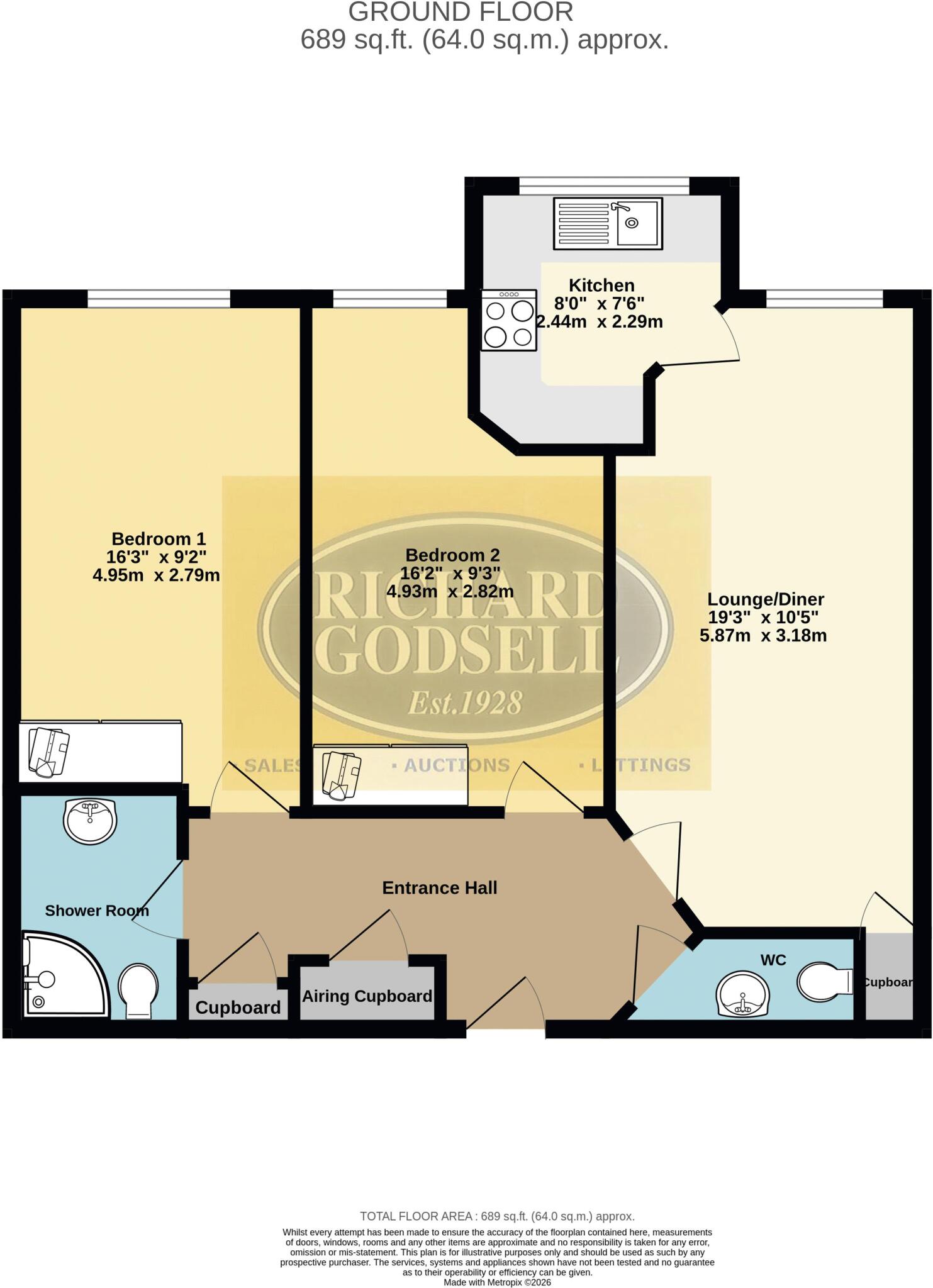 Christchurch Town Centre floorplan