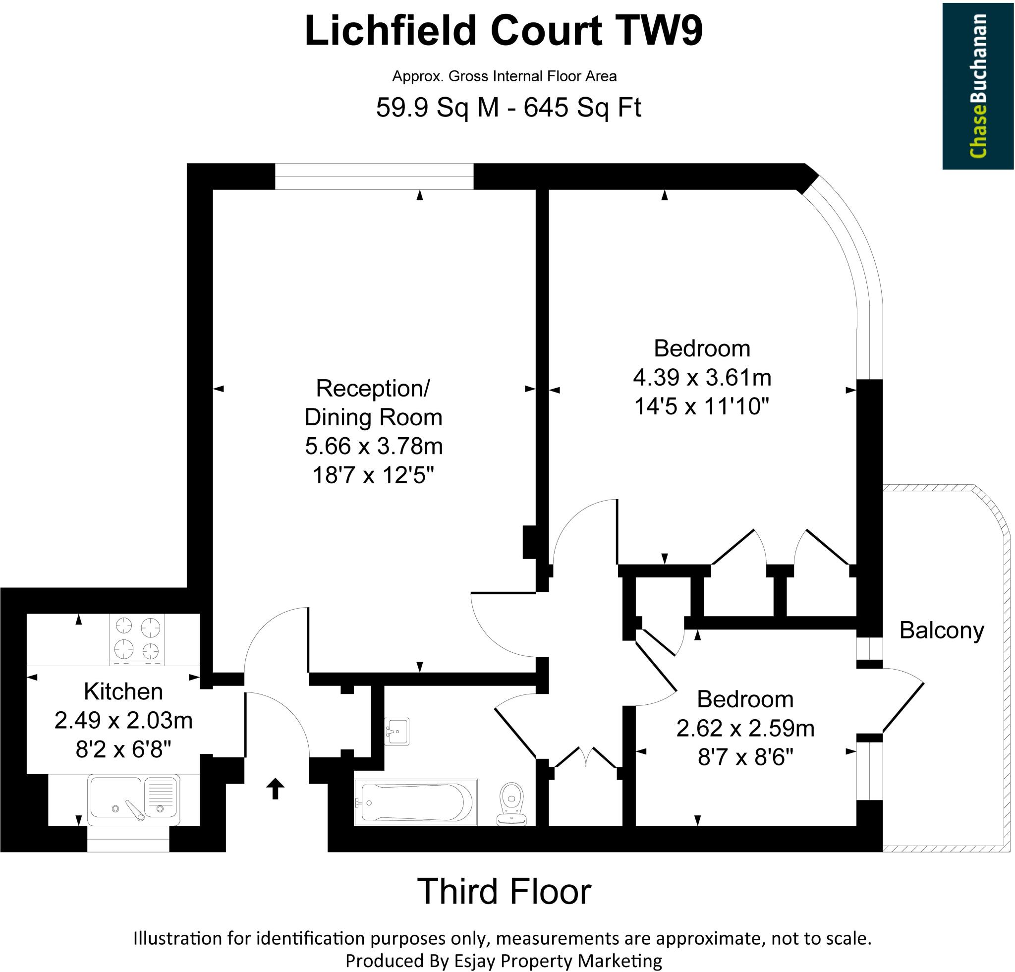 Lichfield Court, Richmond floorplan