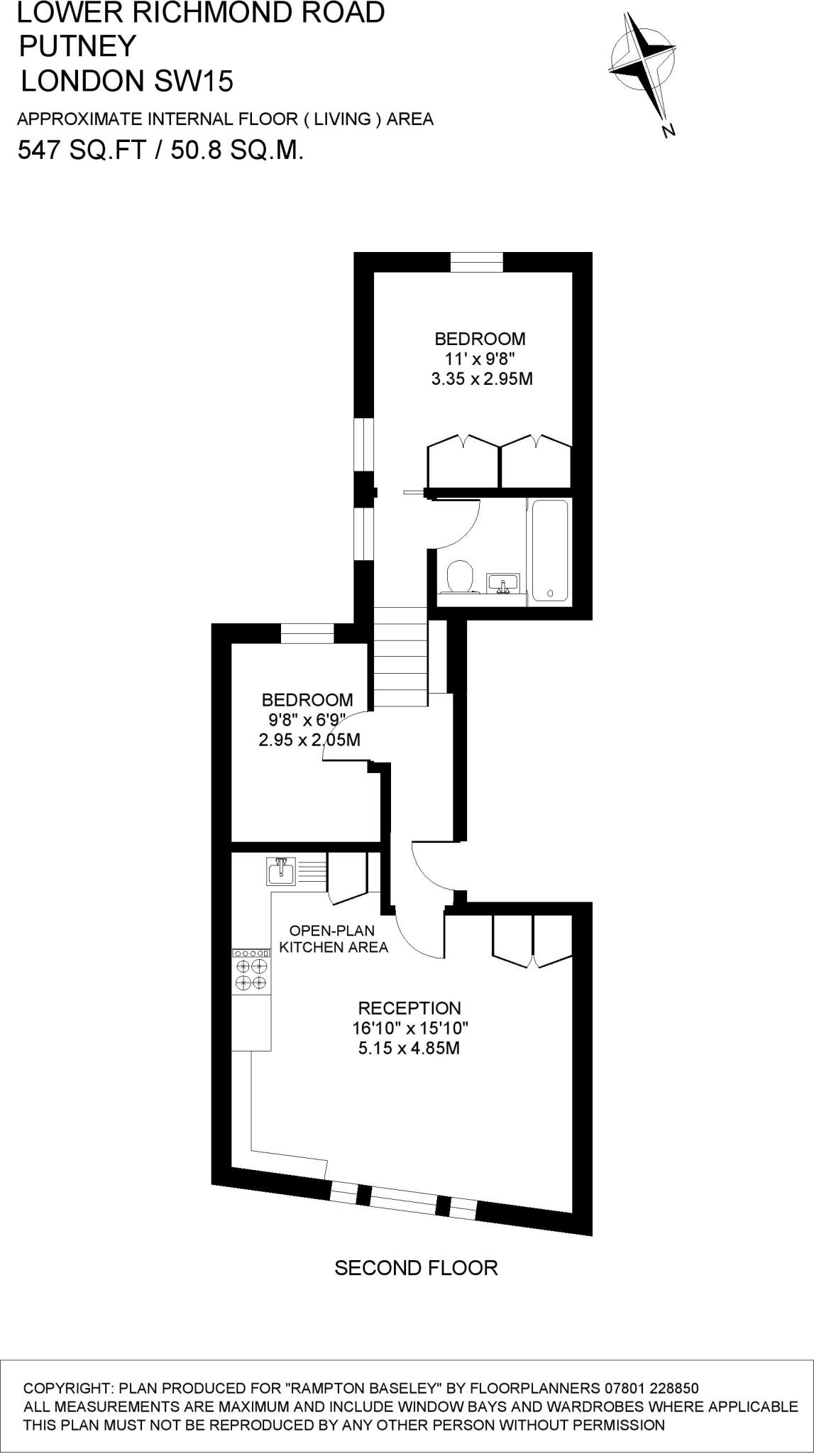 Lower Richmond Road, SW15 floorplan