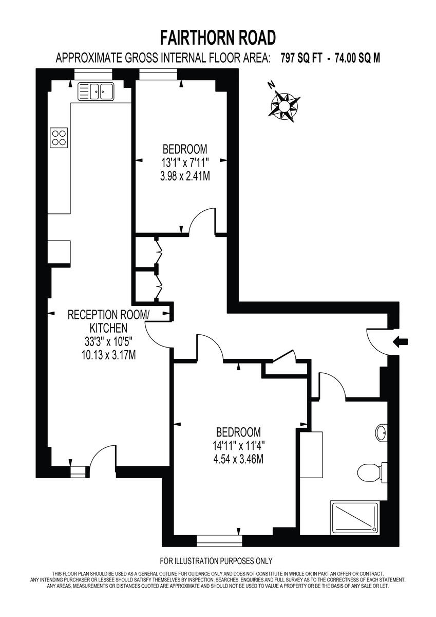 Fairthorn Road, London floorplan
