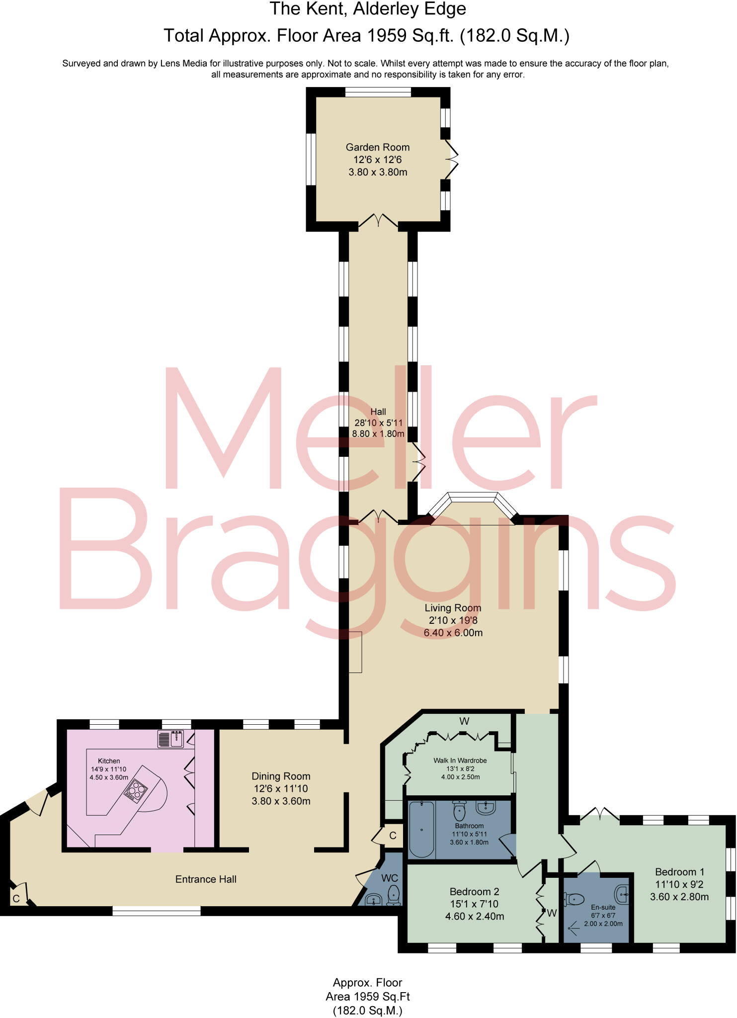The Kent, High Grove, Ancoats Lane, Great Warford, Alderley Edge floorplan