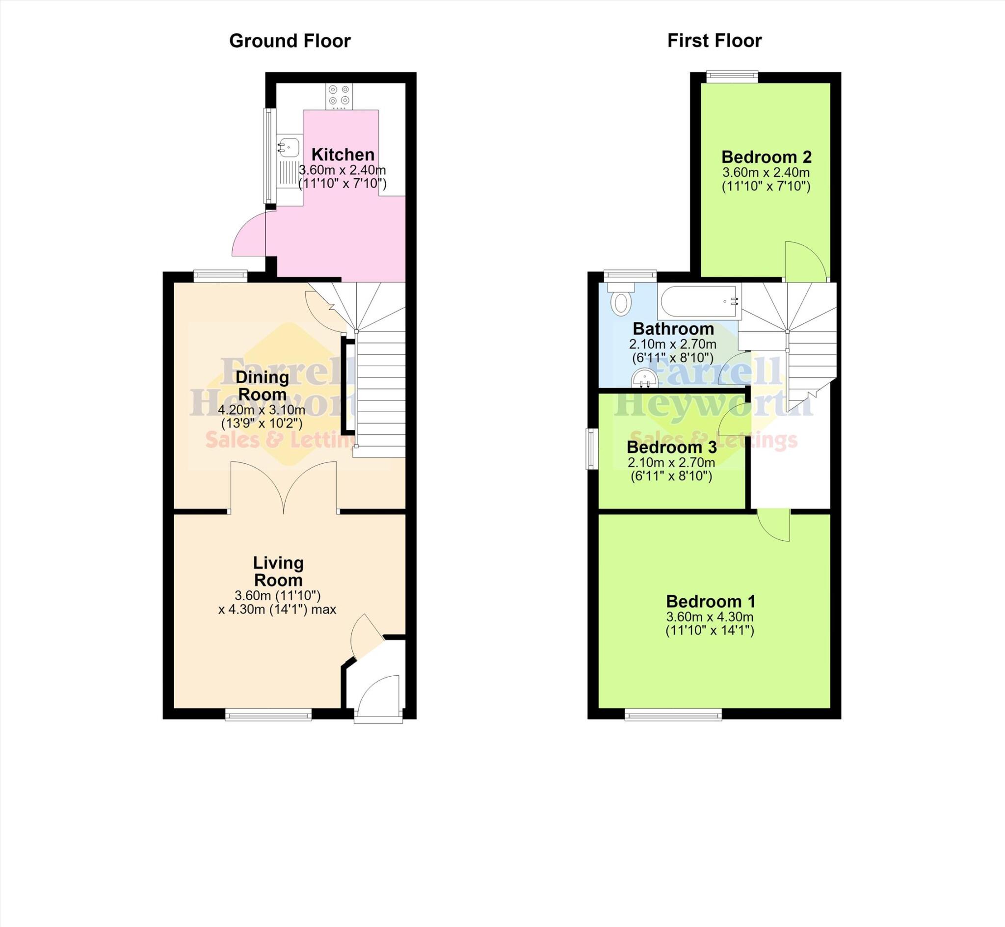 Baden Powell Street, Walney, Barrow In Furness floorplan