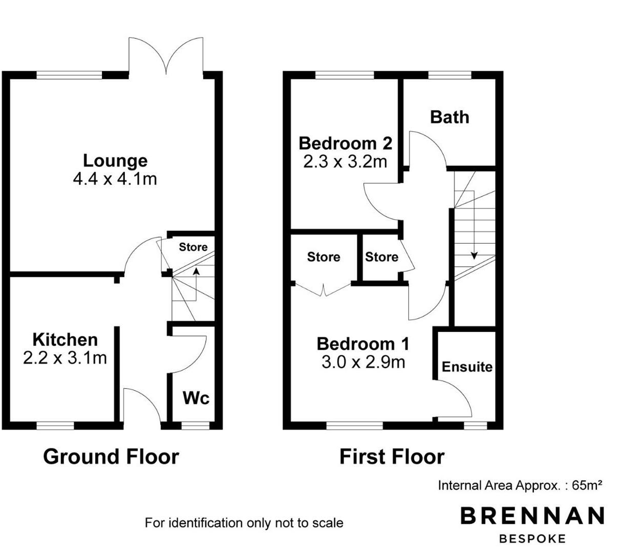 NN15 Foster Way, Kettering floorplan