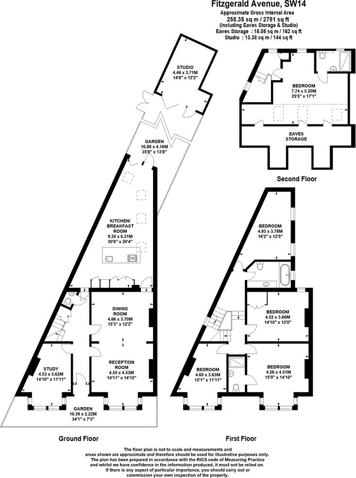 Fitzgerald Avenue, SW14  floorplan