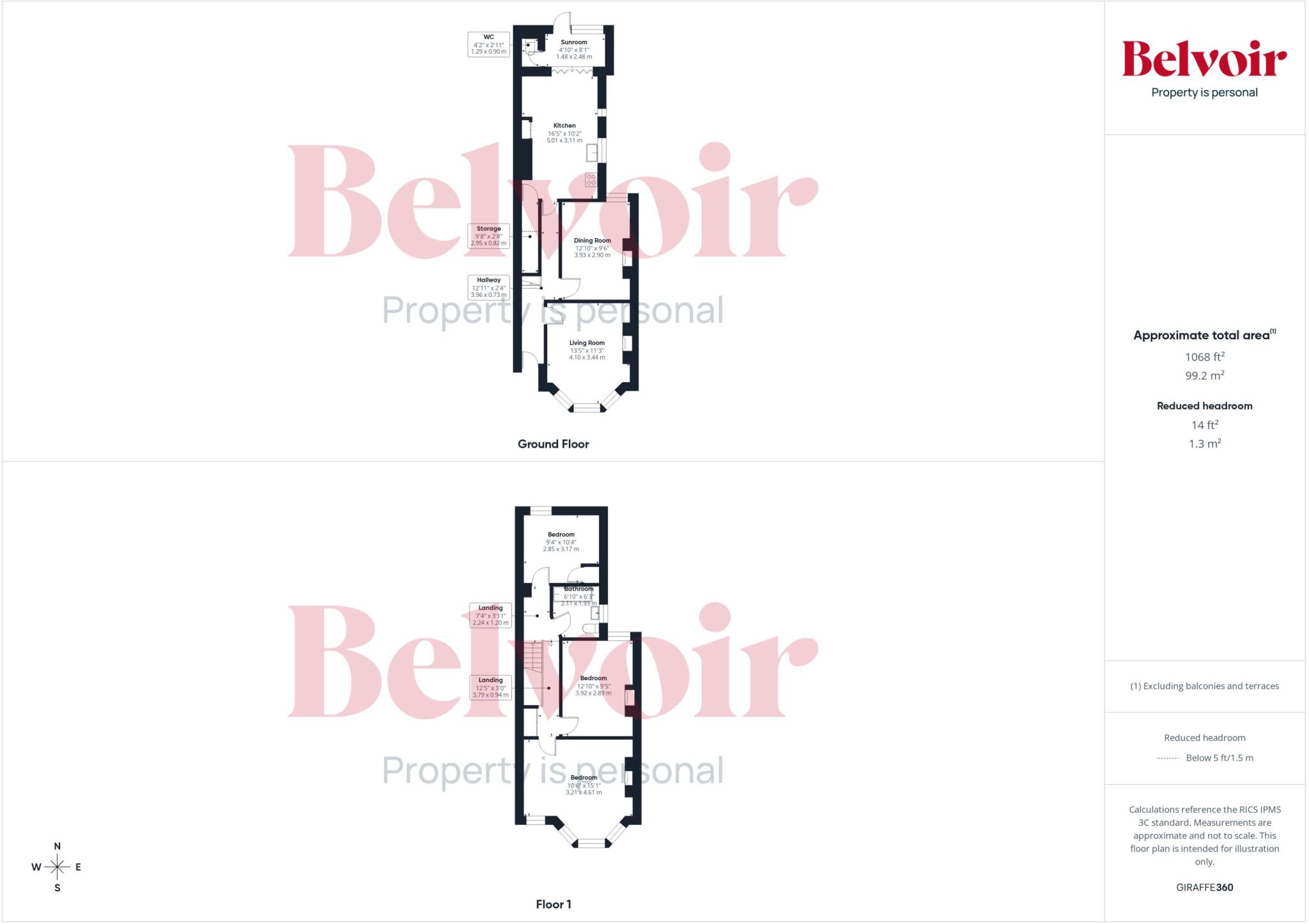 14, King Street, Cherry Orchard, Shrewsbury, SY2 floorplan