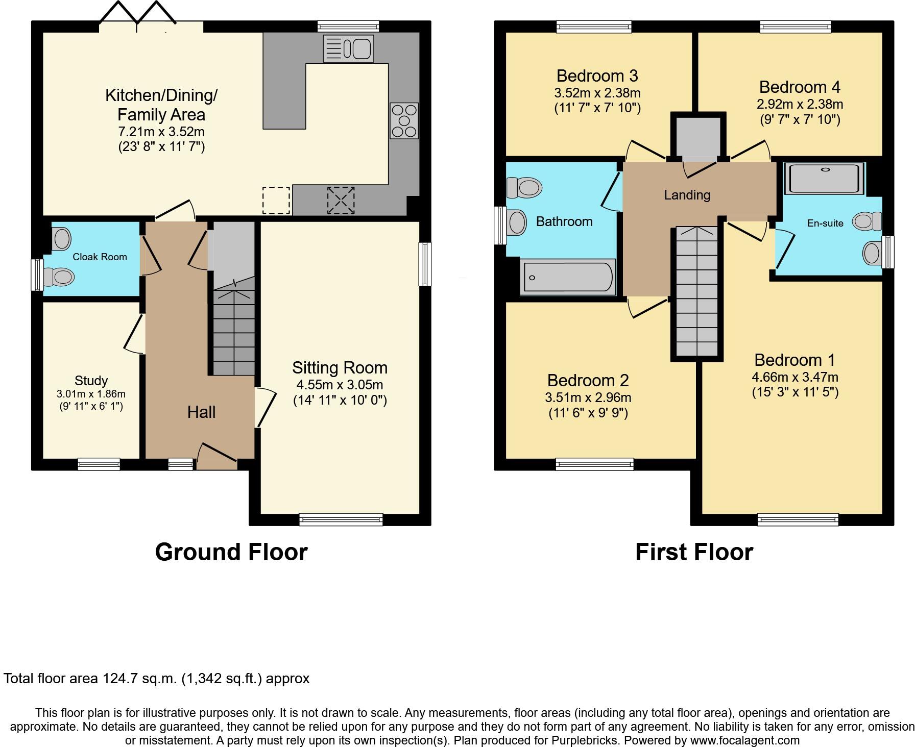 Marigold Place, Stafford, ST16 floorplan