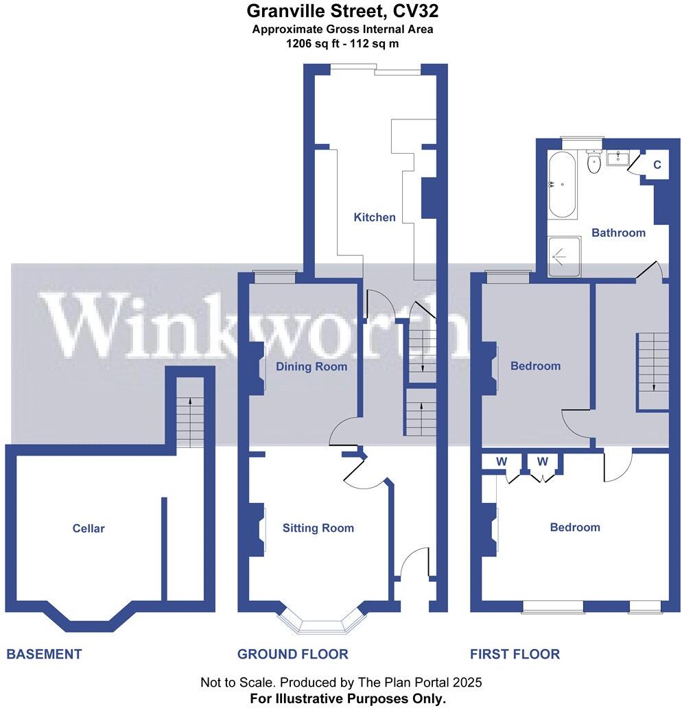 Granville Street, Leamington Spa, Warwickshire, CV32 floorplan