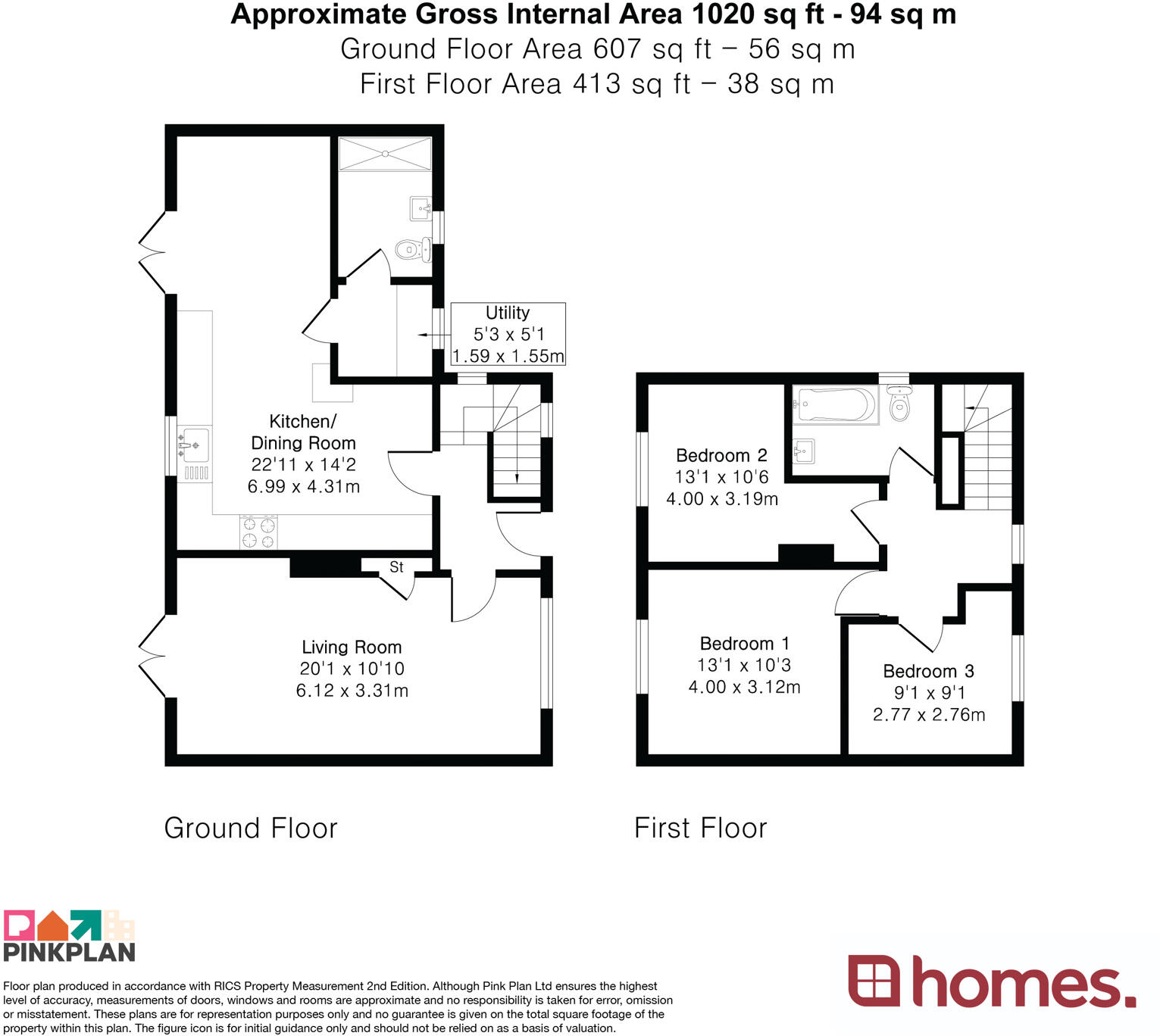 Beechwood Road, Alton, Hampshire floorplan